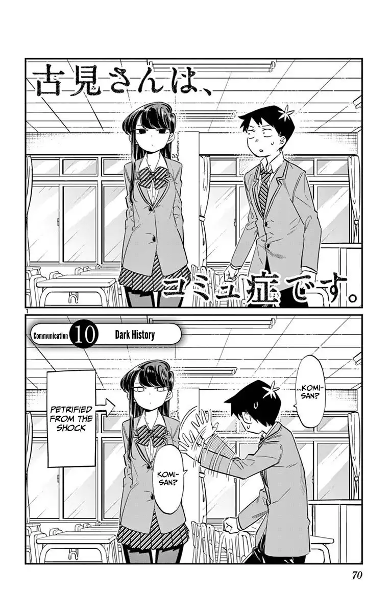 Komi-san wa Komyushou Desu Chapter 10 1